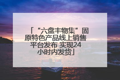 “六盘丰物集”固原特色产品线上销售平台发布 实现24小时内发货