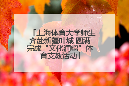 上海体育大学师生奔赴新疆叶城 圆满完成“文化润疆”体育支教活动
