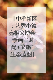 中牟新区：艺秀小镇亮相文博会 擘画“时尚+文旅”生态蓝图