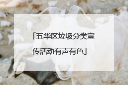 五华区垃圾分类宣传活动有声有色