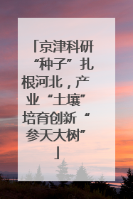京津科研“种子”扎根河北，产业“土壤”培育创新“参天大树”