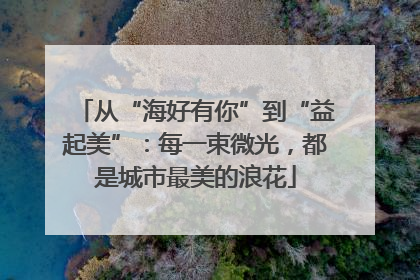从“海好有你”到“益起美”：每一束微光，都是城市最美的浪花