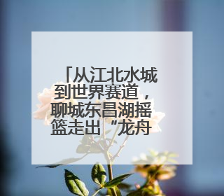 从江北水城到世界赛道，聊城东昌湖摇篮走出“龙舟梦之队”
