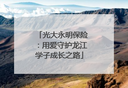 光大永明保险：用爱守护龙江学子成长之路