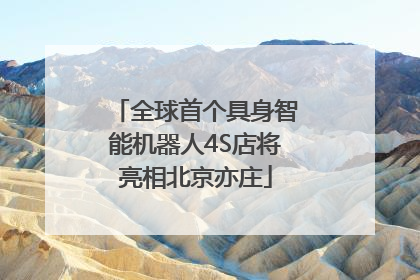 全球首个具身智能机器人4S店将亮相北京亦庄