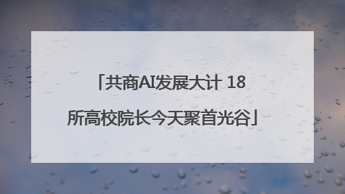共商AI发展大计 18所高校院长今天聚首光谷