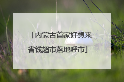 内蒙古首家好想来省钱超市落地呼市