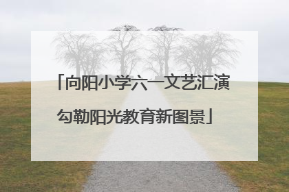 向阳小学六一文艺汇演勾勒阳光教育新图景