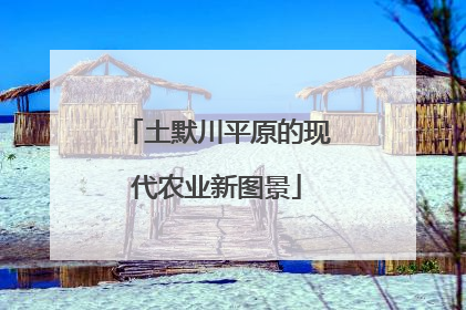 土默川平原的现代农业新图景