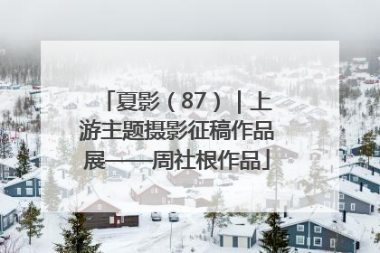 夏影（87）｜上游主题摄影征稿作品展——周社根作品