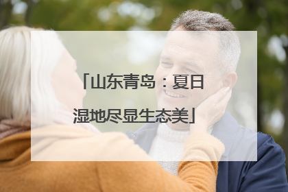 山东青岛：夏日湿地尽显生态美