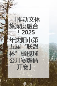 推动文体旅深度融合！2025年沈阳市第五届“联盟杯”橄榄球公开赛燃情开赛