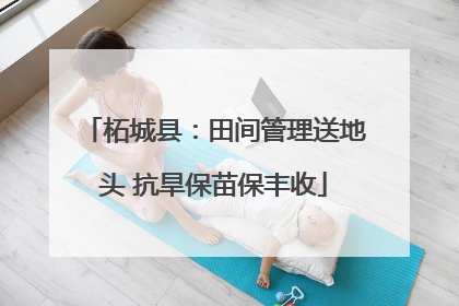柘城县：田间管理送地头 抗旱保苗保丰收