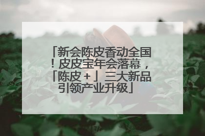 新会陈皮香动全国！皮皮宝年会落幕，「陈皮＋」三大新品引领产业升级