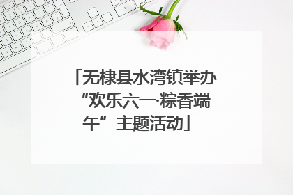 无棣县水湾镇举办“欢乐六一·粽香端午”主题活动