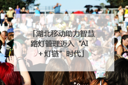 湖北移动助力智慧路灯管理迈入“AI＋灯链”时代