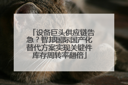 设备巨头供应链告急？智邦国际国产化替代方案实现关键件库存周转率翻倍