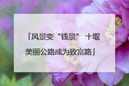 风景变“钱景” 十堰美丽公路成为致富路