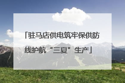 驻马店供电筑牢保供防线护航“三夏”生产