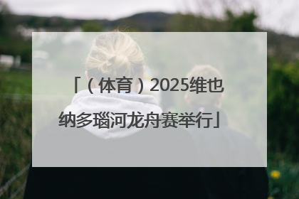 （体育）2025维也纳多瑙河龙舟赛举行
