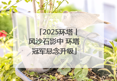 2025环塔丨风沙石影中 环塔冠军悬念升级