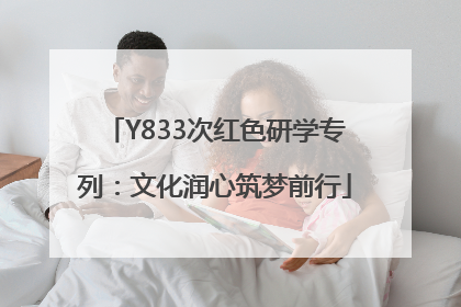 Y833次红色研学专列：文化润心筑梦前行